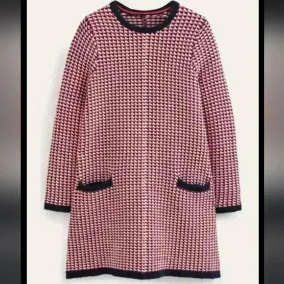 Boden Jacquard Knitted Mini Dress - Picture 1 of 6